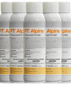 PT Alpine Pressurized Fly Bait Spray – 16 oz aerosol fly killer for fast knockdown and 30-day residual control